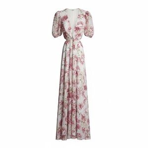 ShowPo Addy White Floral Maxi Dress size 8